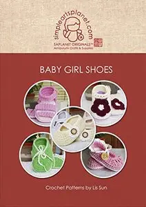 Baby Girl Shoes Crochet Pattern: Patterns