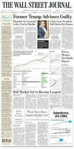 The Wall Street Journal - August 22, 2018