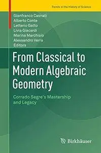 From Classical to Modern Algebraic Geometry: Corrado Segre's Mastership and Legacy (Trends in the History of Science) [Repost]