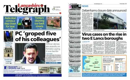 Lancashire Telegraph (Blackburn, Darwen, Hyndburn, Ribble Valley) – May 06, 2021