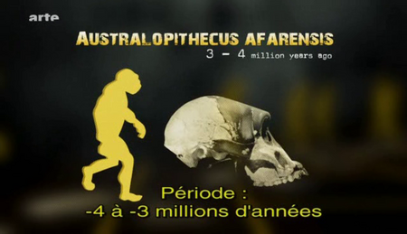 (Arte) Aux origines de l'humanité (1 sur 3) Les premiers pas (2010)