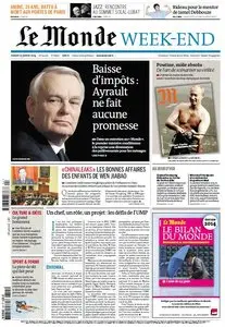 Le Monde Week-end & Suppléments du Samedi 25 Janvier 2014