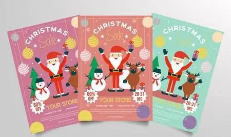 Christmas Sale Flyer Template