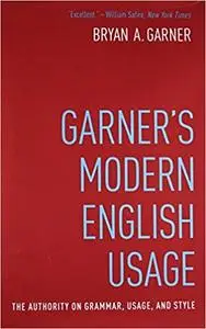 Garner's Modern English Usage