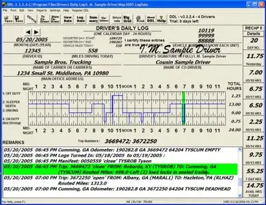 Drivers Daily Log 3.4.4.12