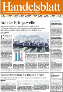Handelsblatt vom Dienstag, 19. August 2014