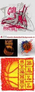 Vectors - Creative Basketball Backgrounds 10