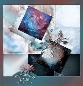 Scrap Kit: Mysterious blue