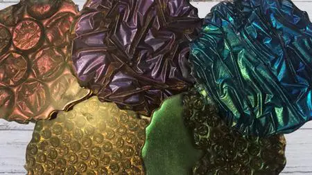 Creating Resin Coasters With Visual Texture