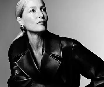 Gillian Anderson by Philip Messmann for Porter Edit 23rd October 2023