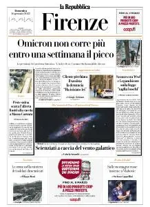 la Repubblica Firenze - 16 Gennaio 2022