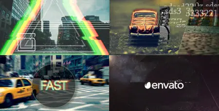 Fast Glitch Logo Opener - Project for After Effects (VideoHive)
