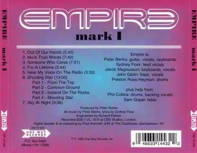 Empire (featuring Peter Banks) - Mark 1 (1995)