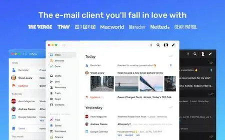 Boxy for Inbox by Gmail  2.0.1 MaCOSX