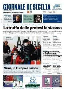 Giornale di Sicilia Agrigento Caltanissetta Enna - 24 Gennaio 2020
