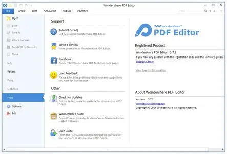 Wondershare PDF Editor 3.7.1.5
