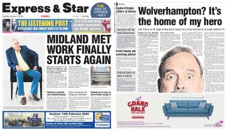 Express and Star Sandwell Edition – February 15, 2020