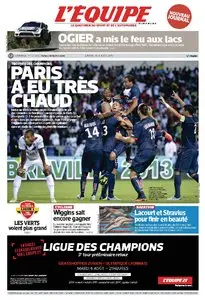 L'Equipe du Dimanche, 04. Août 2013