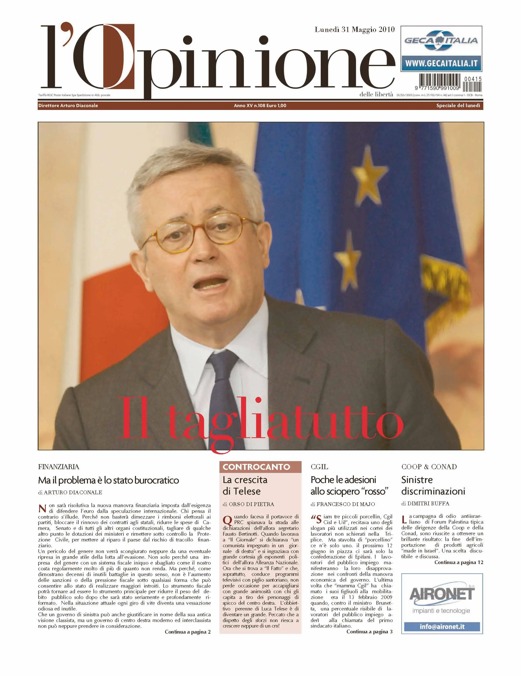 L'Opinione 31.05.2010