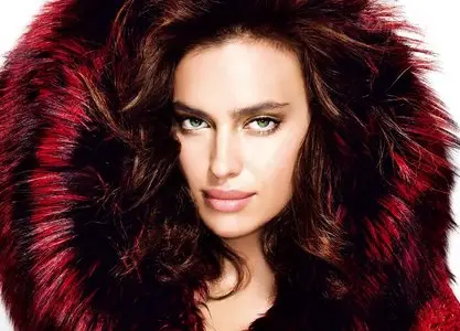 Irina Shayk by Gilles Bensimon for Glamour Russia December 2014