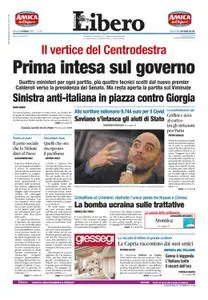 Libero - 9 Ottobre 2022