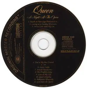 Queen - A Night At The Opera (1975) [MFSL UDCD 568] Repost