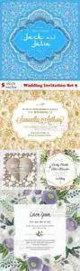 Vectors - Wedding Invitation Set 9