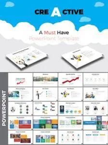 CreativeMarket - CreActive Presentation Template