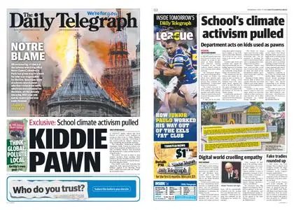 The Daily Telegraph (Sydney) – April 17, 2019