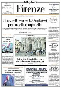la Repubblica Firenze - 6 Agosto 2020