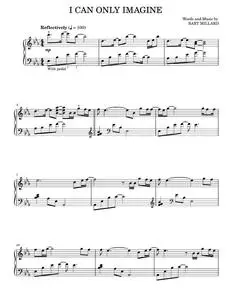 I Can Only Imagine - Mercy Me, MercyMe (Piano Solo)