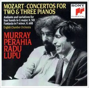 Murray Perahia, Radu Lupu, English CO - Wolfgang Amadeus Mozart: Concertos for Two and Three Pianos (1991)