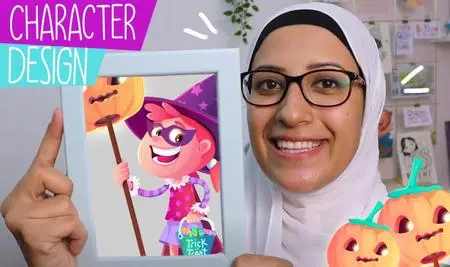 Create a Halloween Cartoon Scene from Scratch ! with Adobe illustrator