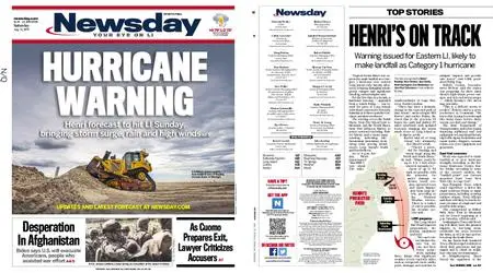 Newsday – August 21, 2021