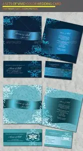 GraphicRiver 4 items Wedding Card