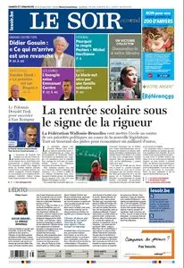 Le Soir du 28 29 30 31 Août 2014