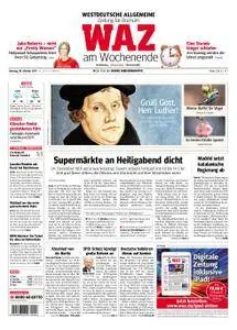 WAZ Westdeutsche Allgemeine Zeitung Bochum-Ost - 28. Oktober 2017