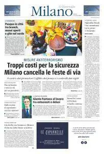 il Giornale Milano - 31 Marzo 2018