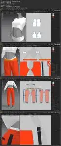 Streetwear outfit in Marvelous Designer