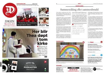 Dagen Norge – 16. mars 2020