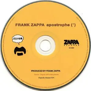 Frank Zappa - Over-nite Sensation (1973) + Apostrophe (') (1974) {2012 UMe Remaster}