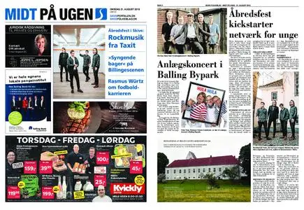 Skive folkeblad - Midt paa ugen – 21. august 2019