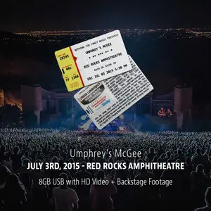 Umphrey's McGee - Red Rocks Amphitheatre Morrison CO 07.03.2015 (2015) [HD Video on USB 3.0 Flash Card]