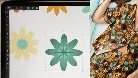 Ad 1 Affinity Designer Easy Retro Flowers For Beginners