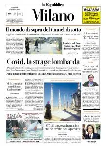 la Repubblica Milano - 25 Marzo 2021