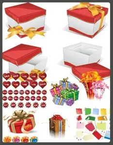 Boxes Decoration Vectorials EPS