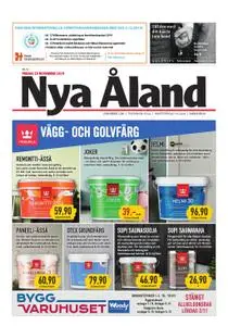 Nya Åland – 29 november 2019