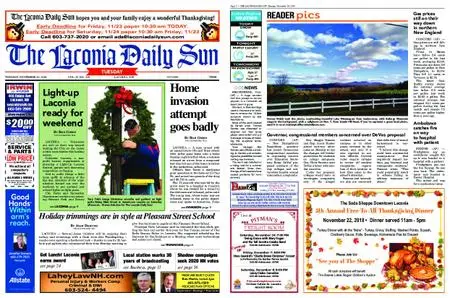 The Laconia Daily Sun – November 20, 2018