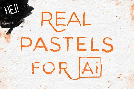 CreativeMarket - REAL PASTELS FOR Ai