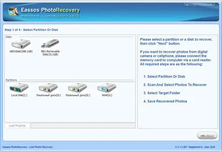 Eassos Photo Recovery 2.2.0.370